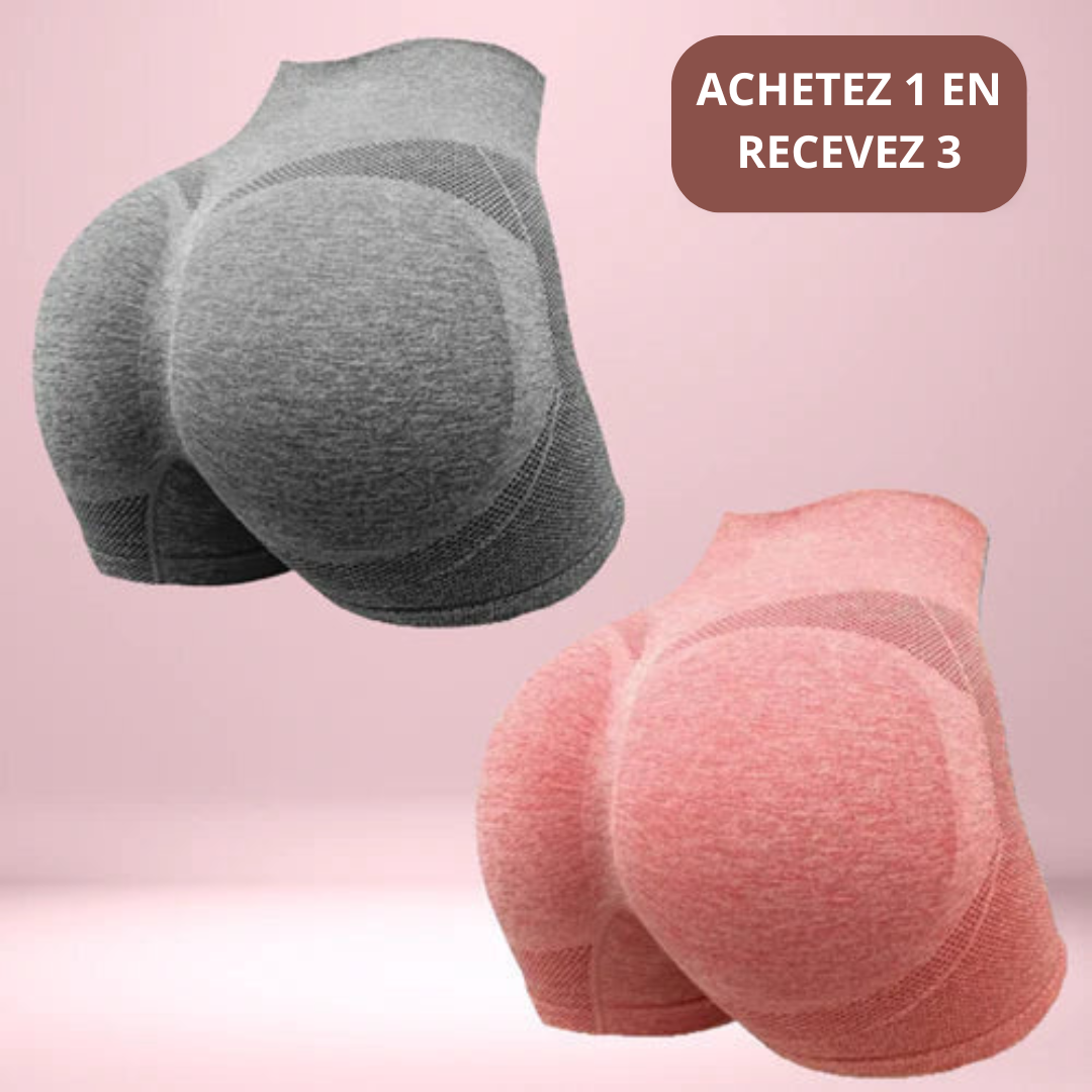 ACHETEZ 1, RECEVEZ 3 - SHORT PREMIUM PUSH UP + LIVRAISON GRATUITE