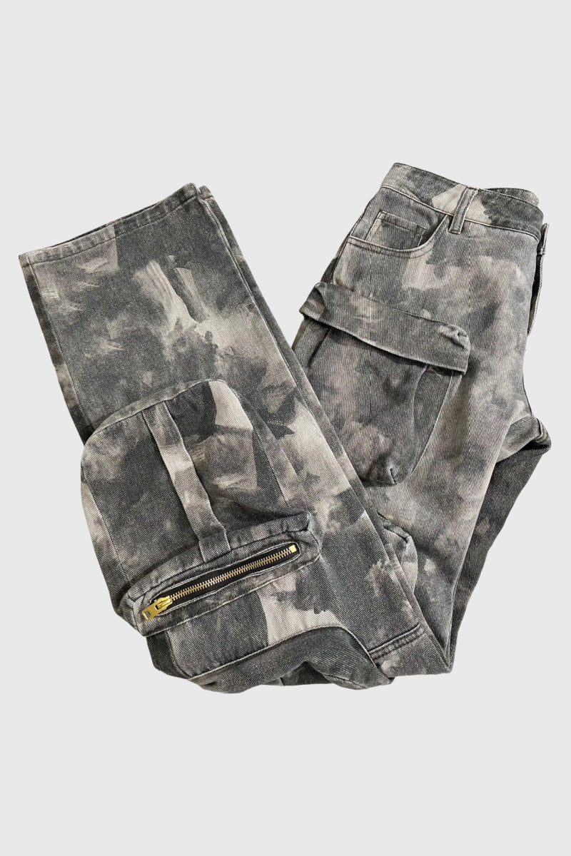 Joan - Pantalon Militaire Avec Poches