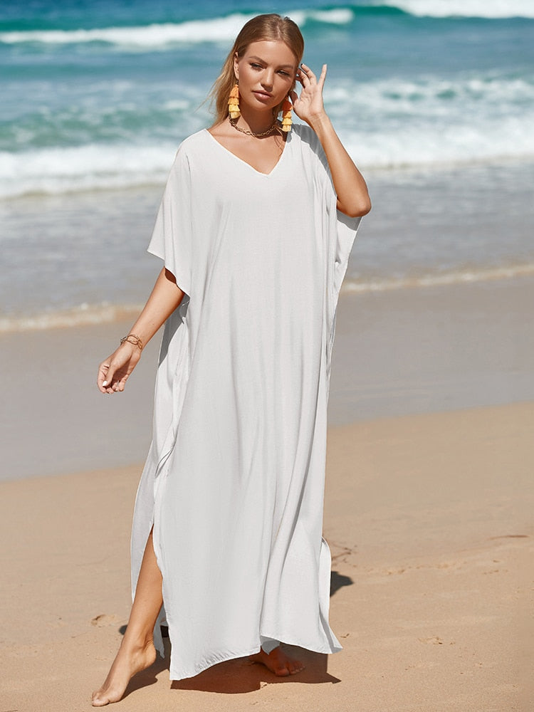 Robe de Plage Chic Noire Femme