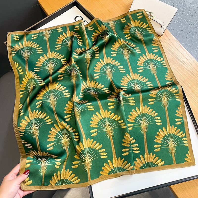 Carré 100% Soie Original Femme