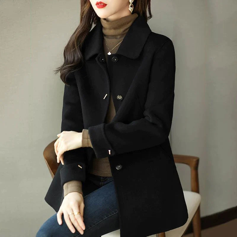 Manteau en Laine - Brune