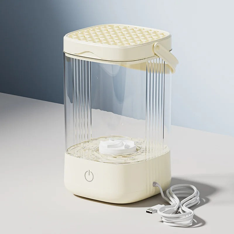 Nettoyeur de Pinceaux et d'Éponges de Maquillage Élégance