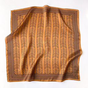 Carré 100% Soie Décoration Moderne Femme