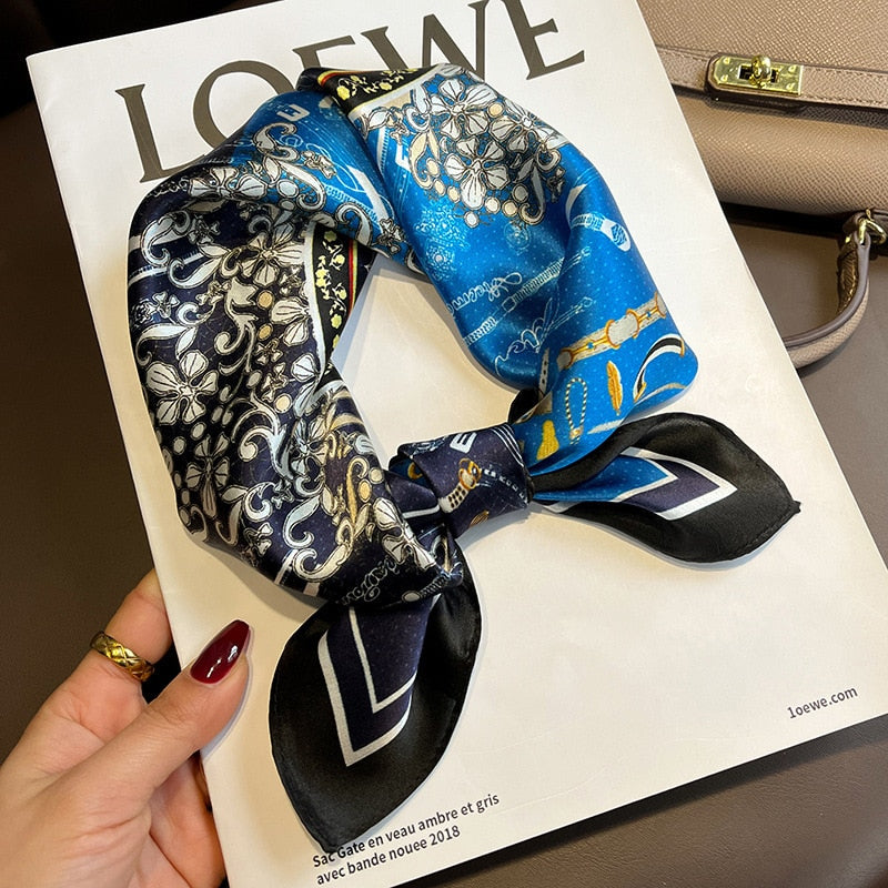 Carré 100% Soie Original Femme