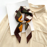 Carré 100% Soie Moderne Femme