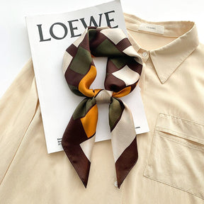 Carré 100% Soie Original Femme