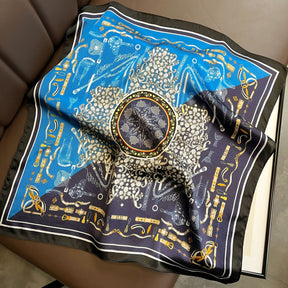 Carré 100% Soie Original Femme