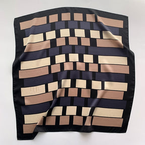 Carré 100% Soie Original Femme