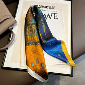 Carré 100% Soie Chic Femme