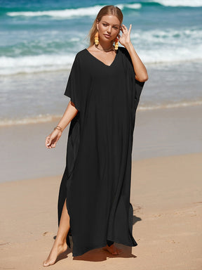 Robe de Plage Chic Noire Femme
