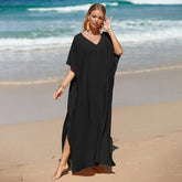 Robe de Plage Chic Noire Femme
