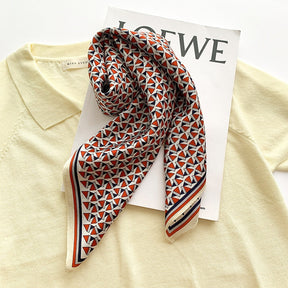 Carré 100% Soie Unique Femme