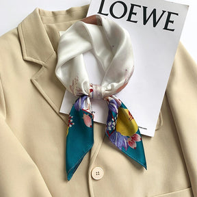 Carré 100% Soie Chic Femme