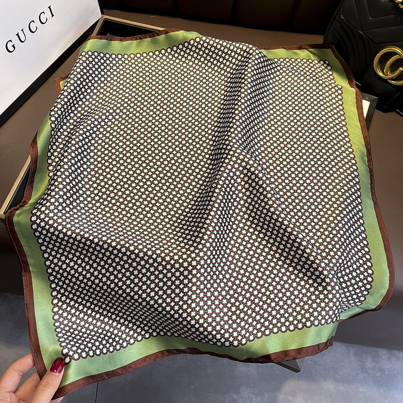 Carré 100% Soie Original Femme