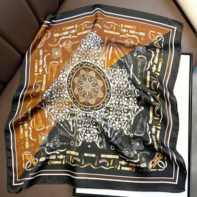 Carré 100% Soie Original Femme